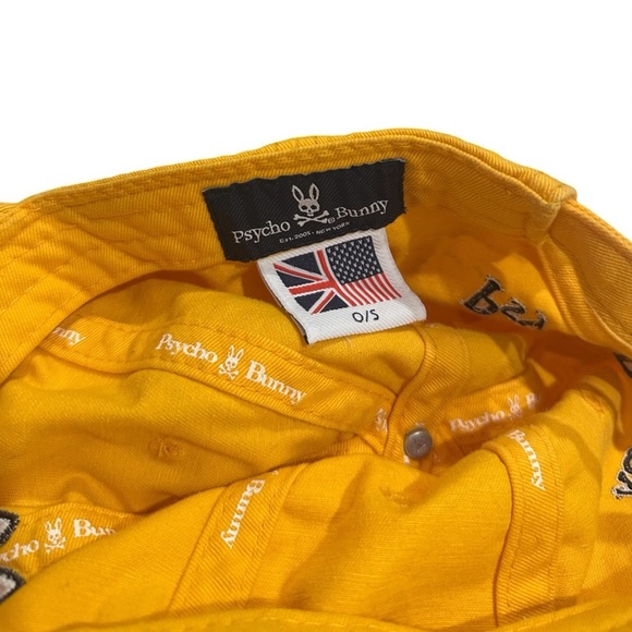 PSYCHO BUNNY - "SUNBURST" BASEBALL CAP - Picture 2 of 6
